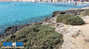 Scogli e dune spiaggia della Torretta